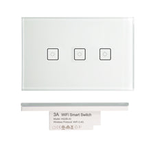 Load image into Gallery viewer, WiFi 3 Gang Smart Light Switch