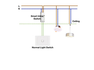 ZigBee Smart Inline Switch for SmartThings, Hubitat, Philips Hue, Echo Plus