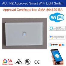 Load image into Gallery viewer, WiFi 1 Gang Smart Light Switch