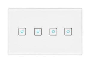 ZigBee Smart 4 Gang Switch for SmartThings, Hubitat Hub and Philips Hue Automation