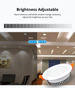 ZigBee 12W Smart RGBW Downlight for SmartThings, Hubitat, Philips Hue and Echo Plus