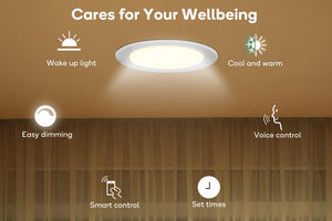 ZigBee 15W Smart RGBCW Downlight Kit (New Design) for SmartThings (AeoTec), Hubitat, Philips Hue, Apple Home kit and Home Assistant